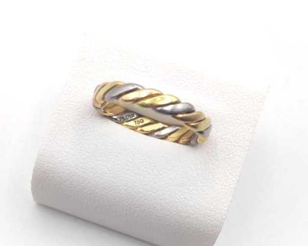 クリスチャンディオール買取 スリーカラー ツイストリング